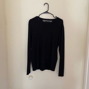 BR Factory Long Sleeve Tee, Black, Medium